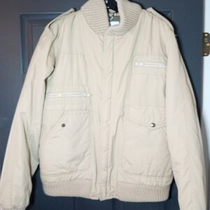 Eclectic Grandpa Cream Jacket Vintage Pacific Trail Grannycore Rustic Cabincore